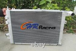 Radiateur en aluminium 2 rangées pour Opel Vauxhall Calibra Turbo C20LET 2.0i