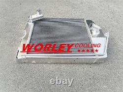 Radiateur en aluminium 2ROWS ALLOY POUR tracteur Ford 8N8005 2N 8N 9N 50MM 2CORE neuf