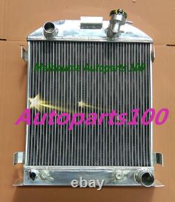 Radiateur en aluminium 3 cœurs de 62MM pour les calandres FORD HI-BOY avec moteur CHEVY de 1932 32.