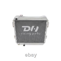 Radiateur en aluminium 3 rangées compatible avec TOYOTA HILUX LN85 LN60 LN61 LN65 2.4L DIESEL MT 1984-1991