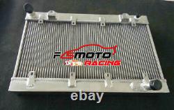 Radiateur en aluminium 3 rangées de 62 mm pour Ferrari 328 GTB / 328 GTS 3.2L V8 MT de 1985 à 1989