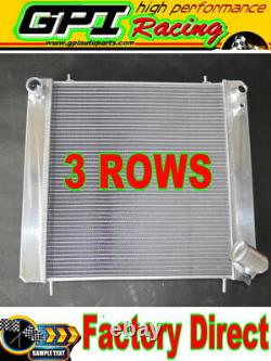 Radiateur en aluminium 3 rangées pour Jaguar XKE Série 1 S1 4.2L 1965 1966 1967 Boîte manuelle MT