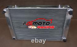 Radiateur en aluminium 3 rangées pour Triumph TR7 TR 7 2.0L manuelle MT de 1980 1981