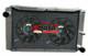 Radiateur En Aluminium 4 Rang&eacute;es + Ventilateur Pour Volvo 340-360 343 344 345 1.4 1.7 1979-1991