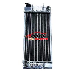 Radiateur en aluminium 41 cm x 18 cm pour karting Iame X30 avec raccords de tuyau, pompe et thermostat
