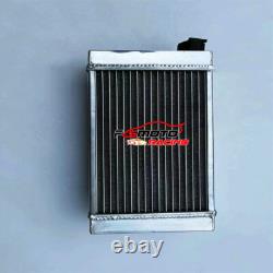 Radiateur en aluminium 41 cm x 18 cm pour karting Iame X30 avec raccords de tuyau, pompe et thermostat