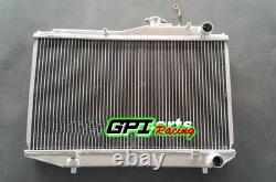 Radiateur en aluminium 52 mm pour TOYOTA COROLLA AE86 1,6 L 4 cylindres en ligne boîte manuelle 1983-1987 1984 1985 86