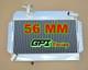 Radiateur En Aluminium 56 Mm Pour Mg Mga 1500/1600/1622/de-luxe 1955-1962 57 60 61 Mt