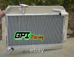 Radiateur en aluminium 56 mm pour MG MGA 1500/1600/1622/DE-LUXE 1955-1962 57 60 61 MT