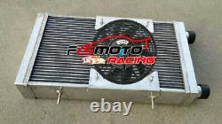 Radiateur en aluminium 62MM + Ventilateur pour Lotus Europa Coupe S1 S2 TC 1.5 1.6 1966-1976 MT