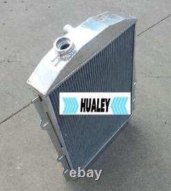 Radiateur en aluminium 62MM pour Chevy 1938 Hot/Street Rod 350 V8 38 Manuel MT
