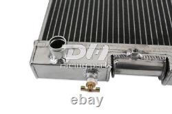 Radiateur en aluminium à 2 rangées MT adapté pour Suzuki Swift essence berline MK2 AWD 1.6I de 1989 à 1994.