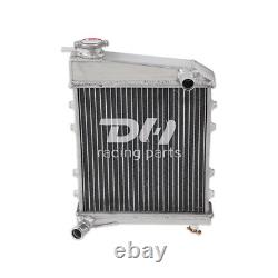 Radiateur en aluminium à 2 rangées compatible avec Austin Rover Mini Cooper S 1275 GT SPI 1992-1997