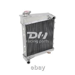 Radiateur en aluminium à 2 rangées compatible avec Austin Rover Mini Cooper S 1275 GT SPI 1992-1997