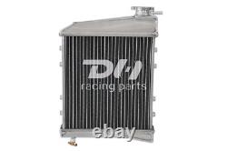 Radiateur en aluminium à 2 rangées compatible avec Austin Rover Mini Cooper S 1275 GT SPI 1992-1997