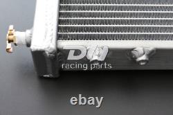 Radiateur en aluminium à 2 rangées compatible avec Austin Rover Mini Cooper S 1275 GT SPI 1992-1997