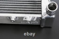 Radiateur en aluminium à 2 rangées compatible avec Austin Rover Mini Cooper S 1275 GT SPI 1992-1997