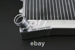 Radiateur en aluminium à 2 rangées compatible avec Austin Rover Mini Cooper S 1275 GT SPI 1992-1997