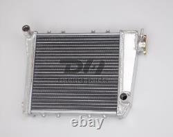 Radiateur en aluminium à 2 rangées compatible avec Austin Rover Mini Cooper S 1275 GT SPI 1992-1997