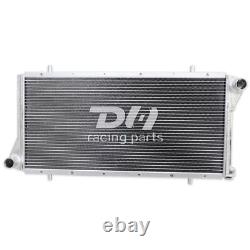 Radiateur en aluminium à 2 rangées compatible avec Rover MGF / MGTF qualité course MT uniquement 1995-2009