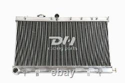 Radiateur en aluminium à 2 rangées pour Subaru Impreza WRX/STI GDA GDB EJ20 2.0 Turbo de 2002-07