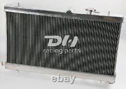 Radiateur en aluminium à 2 rangées pour Subaru Impreza WRX/STI GDA GDB EJ20 2.0 Turbo de 2002-07