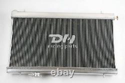 Radiateur en aluminium à 2 rangées pour Subaru Impreza WRX/STI GDA GDB EJ20 2.0 Turbo de 2002-07