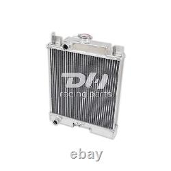 Radiateur en aluminium à 2 rangées pour Suzuki Swift GTI 1.0 / 1.3 / 1.6 4WD 89 90 91 92 93-1994