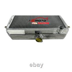 Radiateur en aluminium à 3 rangées compatible avec Toyota Corolla TE21 TE27 TE28 1.6L I4 1971-1974 MT