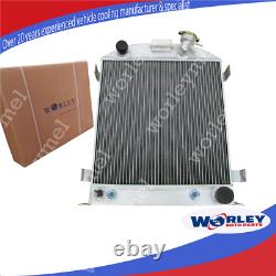 Radiateur en aluminium à 3 rangées de 62 mm pour hot rod Ford 1932 avec moteur Chevy 350 V8