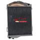 Radiateur En Aluminium &agrave; 3 Rang&eacute;es Pour Austin Healey 3000 / 100-6 Manuel 1959-1967 1960 1961
