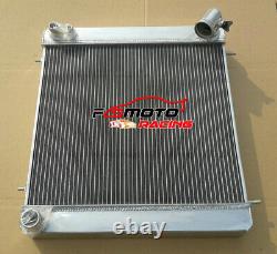 Radiateur en aluminium à 3 rangées pour Jaguar E-Type XKE Série 1 4.2L XK I6 1965 1966 1967