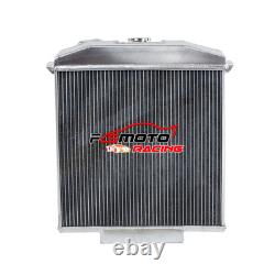 Radiateur en aluminium à 3 rangées pour Jaguar XK120 3.4L XK I6 1948-1954 1949 1950 1951 52