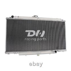 Radiateur en aluminium à 3 rangées pour Nissan Patrol GU Y61 TB45E 4,5 L essence boîte manuelle 1997-2001