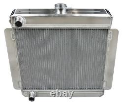 Radiateur en aluminium à grand collecteur pour Escort Mk1 Mk2, moteur Ford Zetec, montage aluminium