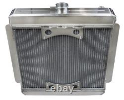 Radiateur en aluminium à grand collecteur pour Escort Mk1 Mk2, moteur Ford Zetec, montage aluminium