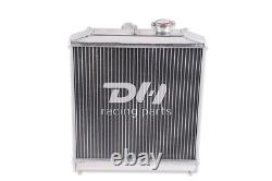 Radiateur en aluminium allié compatible avec HONDA CIVIC EG EK EH EJ EM 1988 91 92 93 95-2000