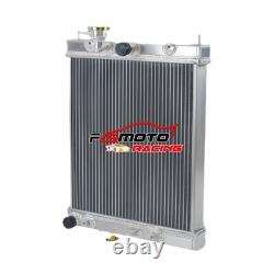 Radiateur en aluminium + carénage + ventilateur pour NISSAN MICRA MK2 (K11) 16V essence 1992-2002 AT