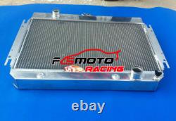 Radiateur en aluminium + carénage + ventilateurs pour Chevy El Camino/Chevelle/Impala Bel Air 63-68