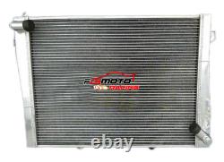Radiateur en aluminium compatible avec BMW E12 E24 E3 E9 M30 2500 2800 2.8 3.0 3.3 Manuel