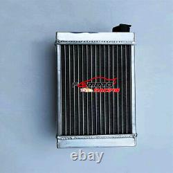 Radiateur en aluminium de 41 cm x 18 cm POUR Karting Go Iame X30 Avec Raccords de tuyaux Pompe Thermo