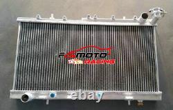 Radiateur en aluminium de 50MM pour Nissan Pulsar N14 N15 GTIR SR20DET 2.0L 91-00 AT/MT