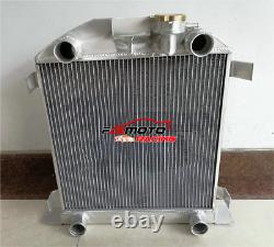 Radiateur en aluminium de 62 mm pour Ford Lowboy raccourci avec moteur V8 flathead de 1932 à 1939 MT