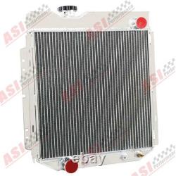 Radiateur en aluminium de conversion V8 à 3 rangées adapté aux Ford Mustang 64-66 moteur V8 302 5.0L