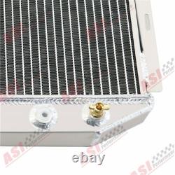 Radiateur en aluminium de conversion V8 à 3 rangées adapté aux Ford Mustang 64-66 moteur V8 302 5.0L