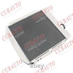 Radiateur en aluminium de conversion V8 à 3 rangées adapté pour Ford Mustang 64-66 moteur V8 302 5.0L