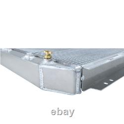 Radiateur en aluminium de conversion V8 à 3 rangées adapté pour Ford Mustang moteur 302 5.0L V8 64-66