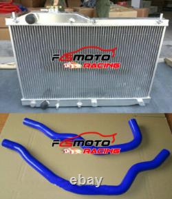 Radiateur en aluminium + durite BLEUE pour Honda S2000 AP1 AP2 F20C/F22C1 2.0/2.2 2000-2009