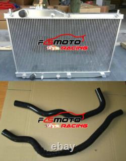 Radiateur en aluminium + durite BLEUE pour Honda S2000 AP1 AP2 F20C/F22C1 2.0/2.2 2000-2009