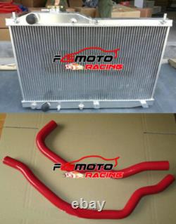 Radiateur en aluminium + durite BLEUE pour Honda S2000 AP1 AP2 F20C/F22C1 2.0/2.2 2000-2009